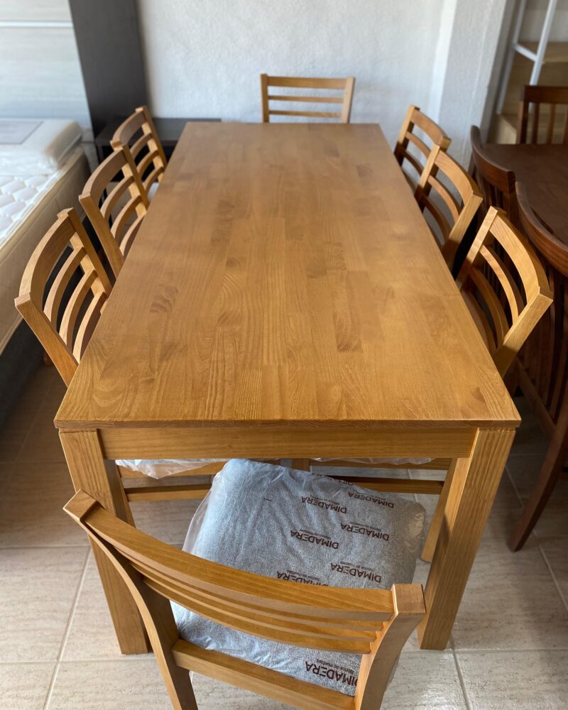 Juego de Comedor 1,80m Miel
